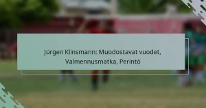 Jürgen Klinsmann: Muodostavat vuodet, Valmennusmatka, Perintö