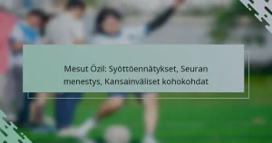 Mesut Özil: Syöttöennätykset, Seuran menestys, Kansainväliset kohokohdat
